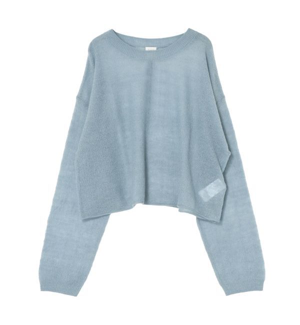 Ungrid「モヘヤ混シアーニット」|ニット・セーター|