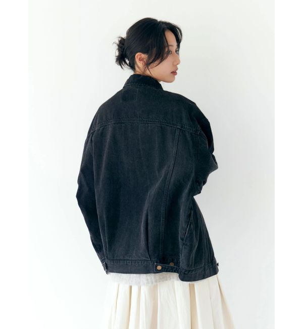 Ungrid「ビッグシルエットデニムジャケット」|ブルゾン・スタジャン|
