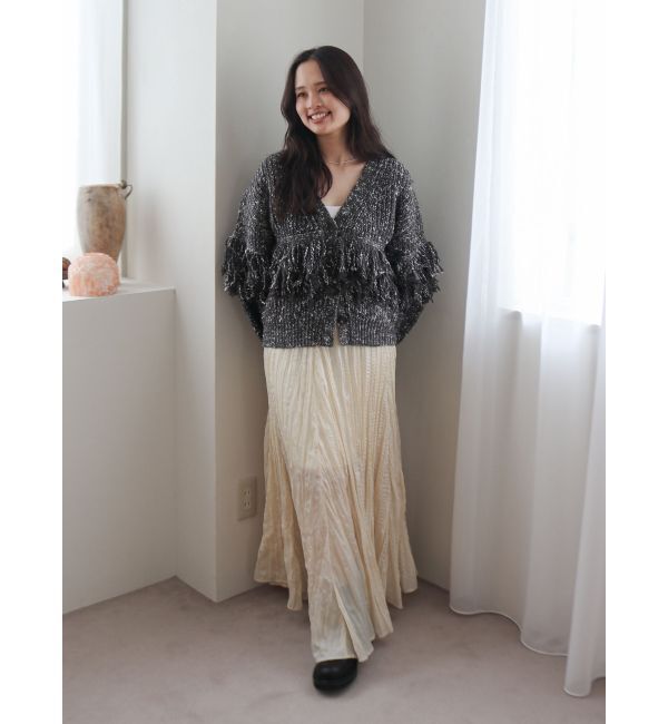 Ungrid「クリンクルボリュームスカート」|スカート|