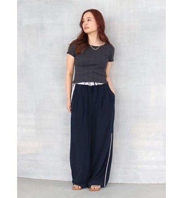 Ungrid「ウエストデザインラインパンツ」|その他|