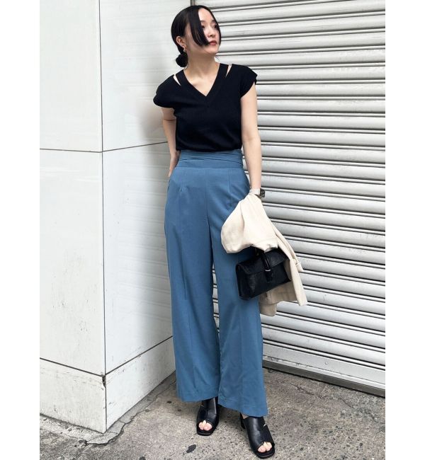 LAGUNAMOON「ウエストタッククロスパンツ」|その他|