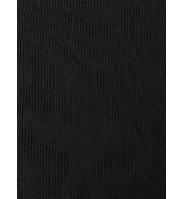 LAGUNAMOON「アシンメトリードレープフレアスリーブニット」|ニット・セーター|