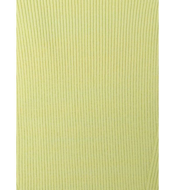 LAGUNAMOON「アシンメトリードレープフレアスリーブニット」|ニット・セーター|