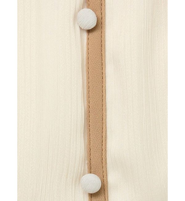 LAGUNAMOON「【追加生産】バイカラーパイピングワンピース」|ワンピース|