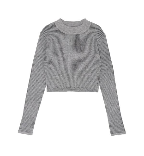 EVRIS「プレーティングリブニットトップス」|ニット・セーター|