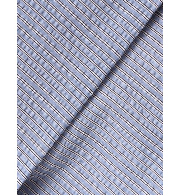 jouetie「リボンタイヘムフリルチュニックシャツ」|シャツ・ブラウス|