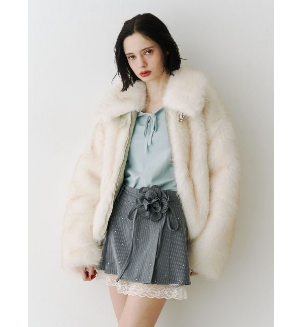 jouetie「ローズモチーフミニスカパン【セットアップ対応】」|スカート|