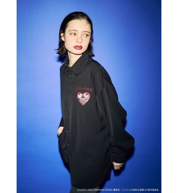 jouetie「【アニメ『ジョジョの奇妙な冒険 ストーンオーシャン』&times;jouetie】BIGシャツ」|シャツ・ブラウス|