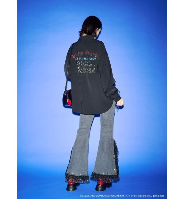 jouetie「【アニメ『ジョジョの奇妙な冒険 ストーンオーシャン』&times;jouetie】BIGシャツ」|シャツ・ブラウス|