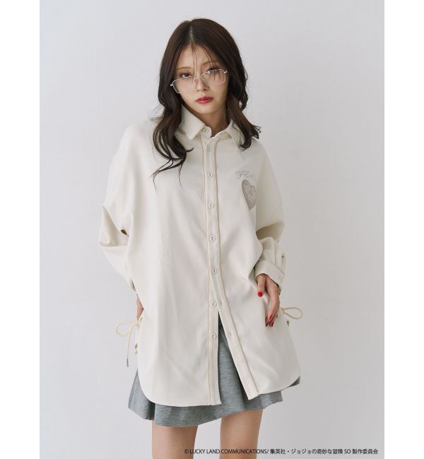 jouetie「【アニメ『ジョジョの奇妙な冒険 ストーンオーシャン』&times;jouetie】BIGシャツ」|シャツ・ブラウス|