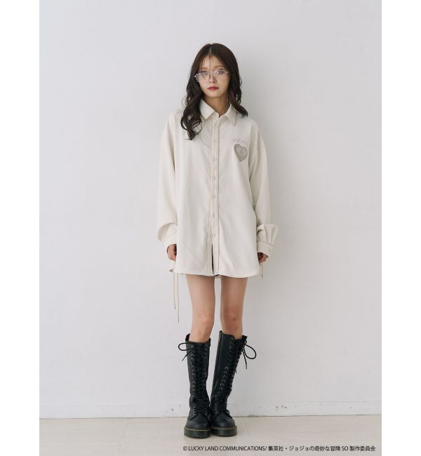 jouetie「【アニメ『ジョジョの奇妙な冒険 ストーンオーシャン』&times;jouetie】BIGシャツ」|シャツ・ブラウス|