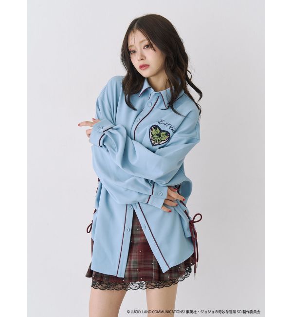 jouetie「【アニメ『ジョジョの奇妙な冒険 ストーンオーシャン』&times;jouetie】BIGシャツ」|シャツ・ブラウス|