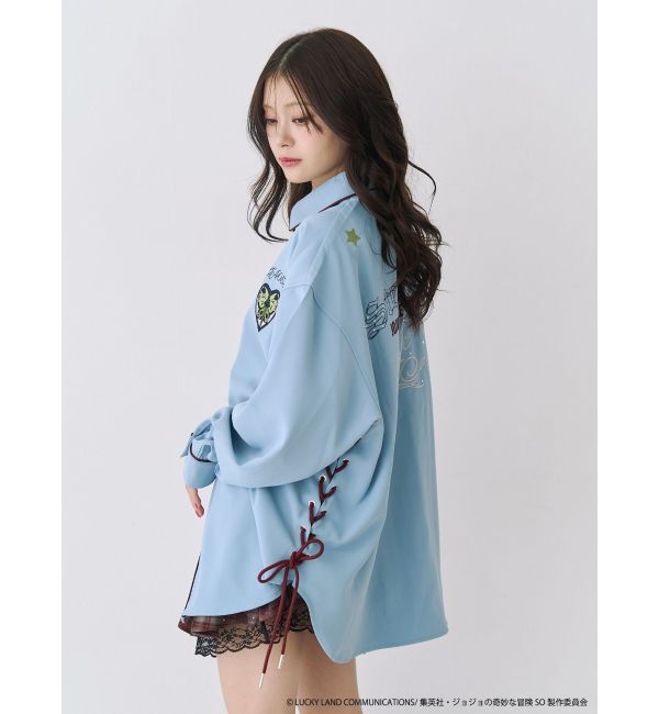 jouetie「【アニメ『ジョジョの奇妙な冒険 ストーンオーシャン』&times;jouetie】BIGシャツ」|シャツ・ブラウス|