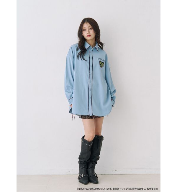 jouetie「【アニメ『ジョジョの奇妙な冒険 ストーンオーシャン』&times;jouetie】BIGシャツ」|シャツ・ブラウス|