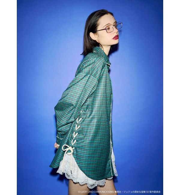 jouetie「【アニメ『ジョジョの奇妙な冒険 ストーンオーシャン』&times;jouetie】BIGシャツ」|シャツ・ブラウス|