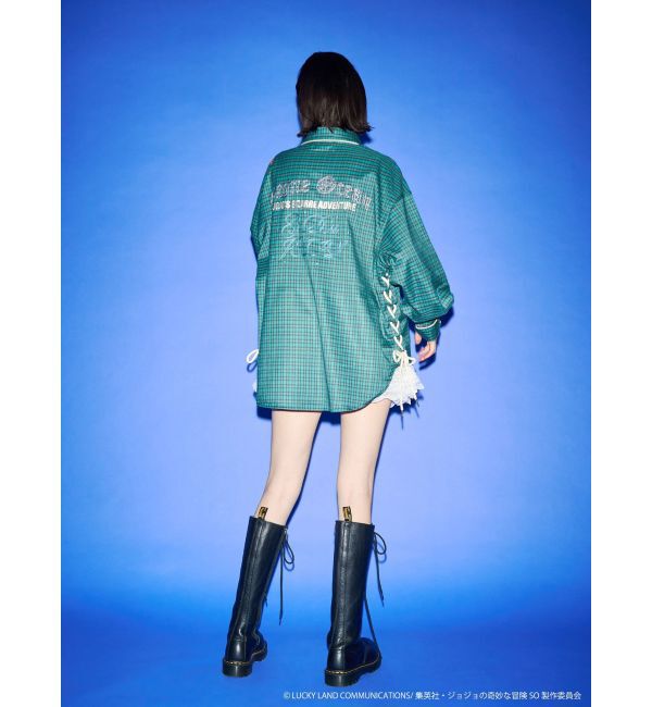 jouetie「【アニメ『ジョジョの奇妙な冒険 ストーンオーシャン』&times;jouetie】BIGシャツ」|シャツ・ブラウス|
