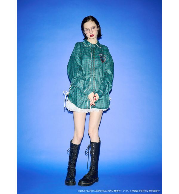 jouetie「【アニメ『ジョジョの奇妙な冒険 ストーンオーシャン』&times;jouetie】BIGシャツ」|シャツ・ブラウス|