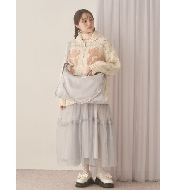 merry jenny「フリルハートショルダーバッグ」|ショルダー・メッセンジャー|