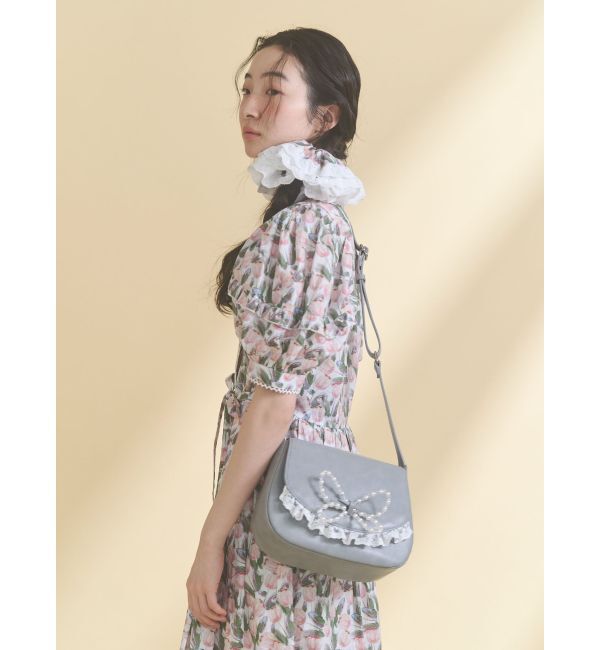 merry jenny「flowerレースシュシュ」|ヘアゴム・シュシュ|