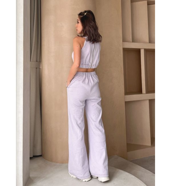 GYDA「バックZIPテレコロンパース」|オールインワン|