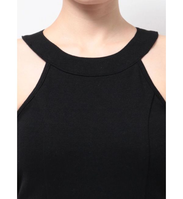 GYDA「バックZIPテレコロンパース」|オールインワン|