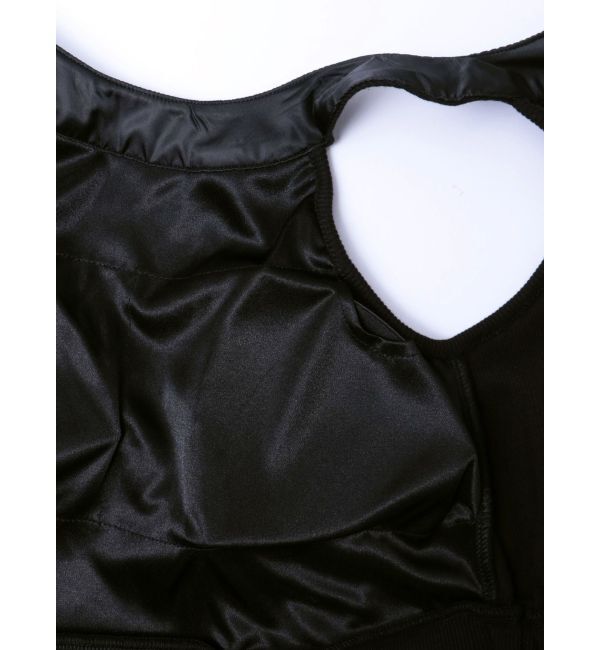 GYDA「バックZIPテレコロンパース」|オールインワン|