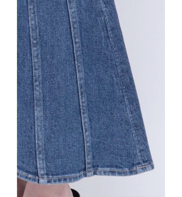 GYDA「ハイウエストバックルベルトデザインマーメイドスカート」|スカート|