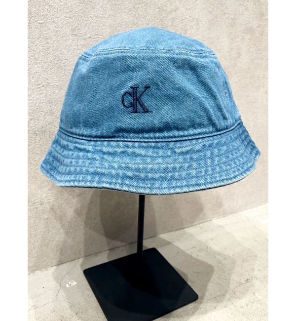 GYDA「CalvinKlein BUCKET HAT」|ハット|ブルー