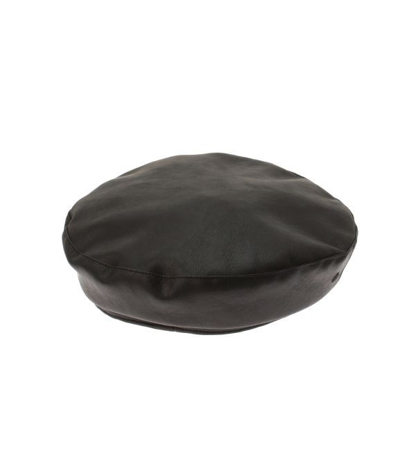 GYDA「フェイクレザーbrimキャスケット」|キャップ・キャスケット|