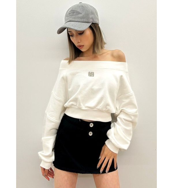 GYDA「Wウエストデザインスカートライクショートパンツ」|スカート|