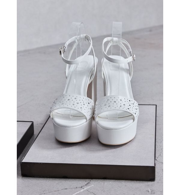 GYDA「ラインストーンサンダル」|サンダル|