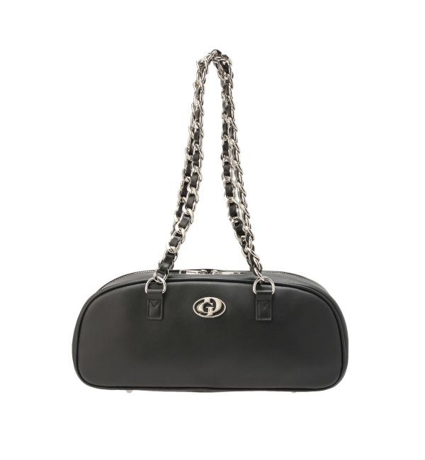GYDA「チェーンハンドルBAG」|ショルダー・メッセンジャー|ブラック
