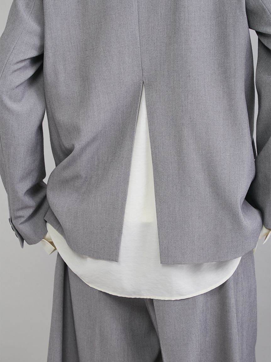 Mila Owen「シャツレイヤードジャケット」|テーラードジャケット|