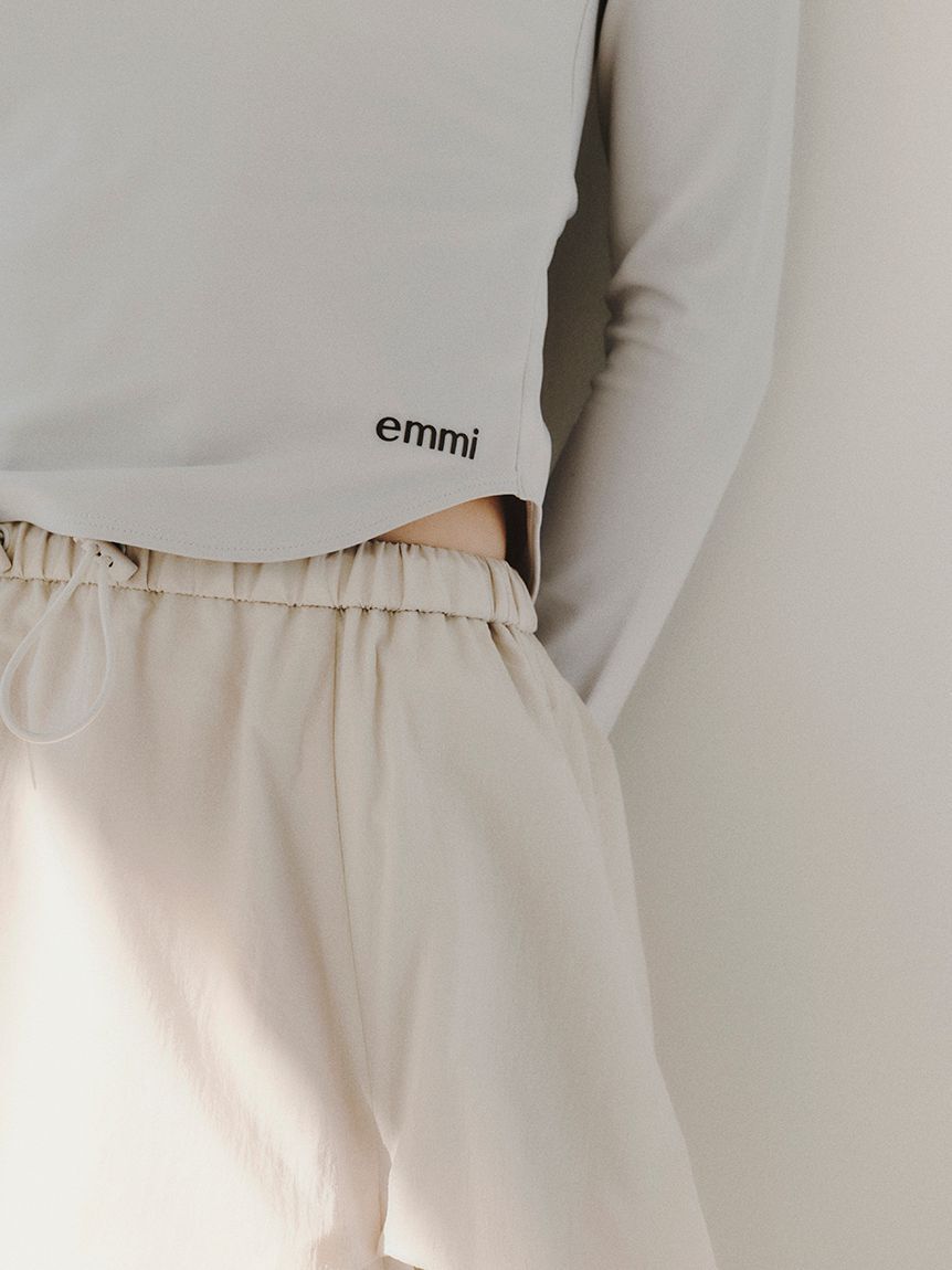 emmi yoga「サステナレッチデザインプルオーバー」|その他|LGRY