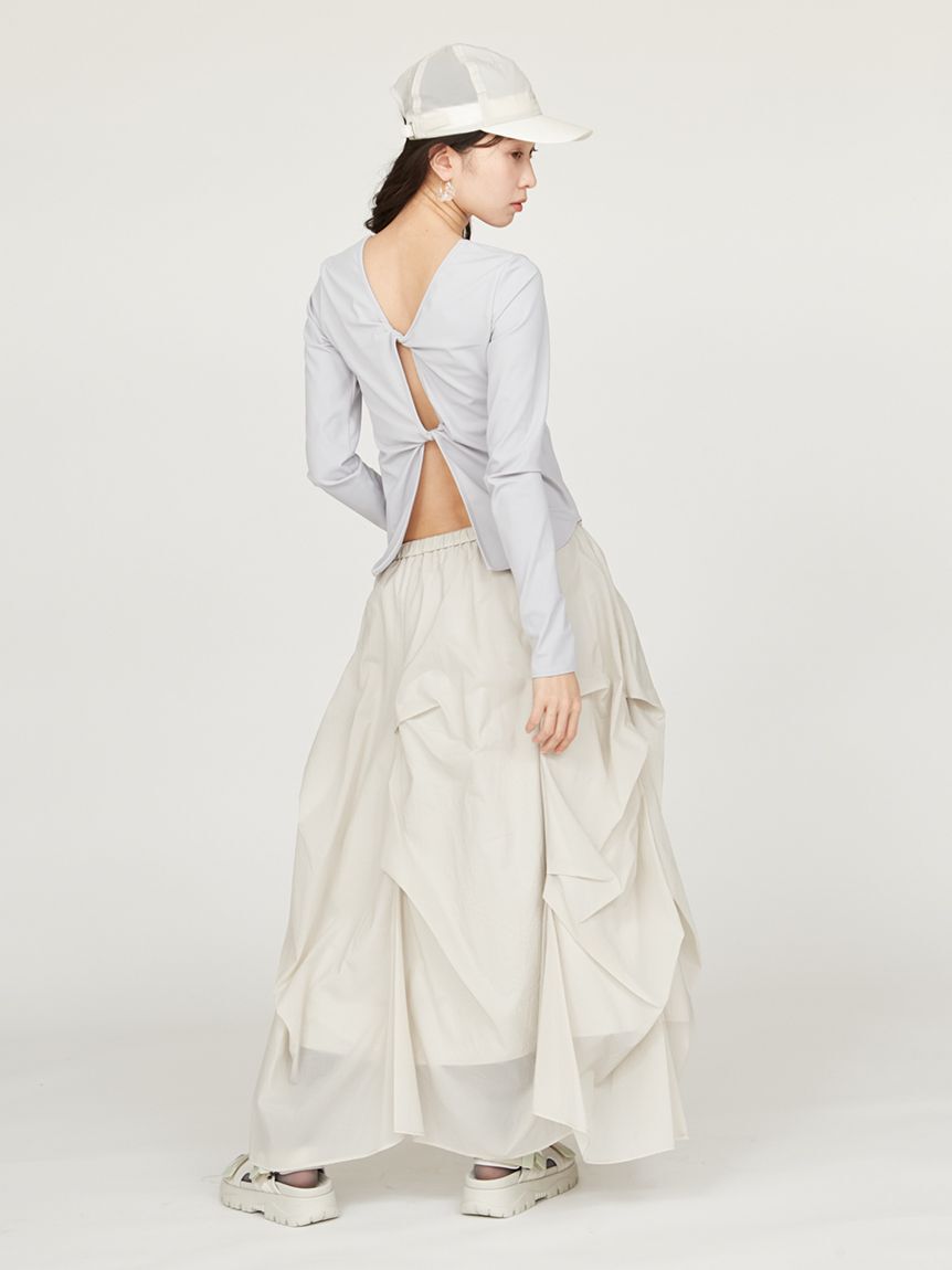 emmi yoga「サステナレッチデザインプルオーバー」|その他|