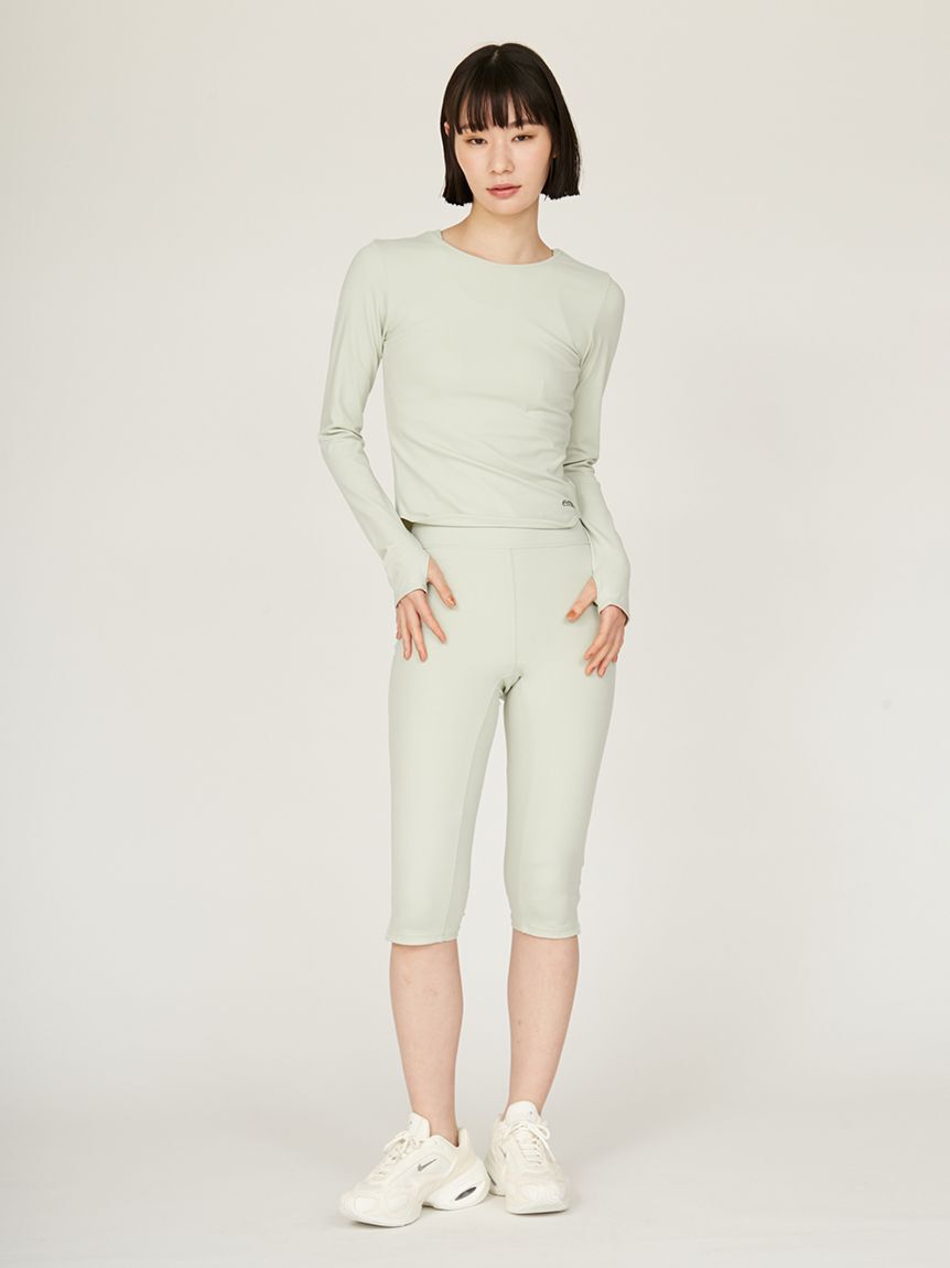 emmi yoga「サステナレッチデザインプルオーバー」|その他|