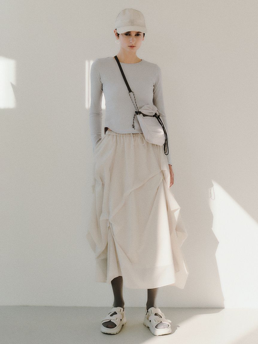 emmi yoga「サステナレッチデザインプルオーバー」|その他|