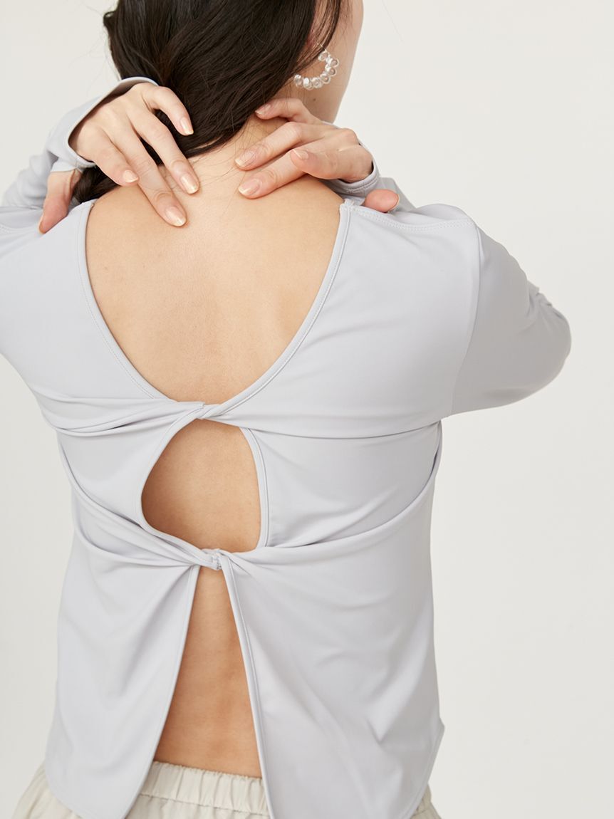 emmi yoga「サステナレッチデザインプルオーバー」|その他|