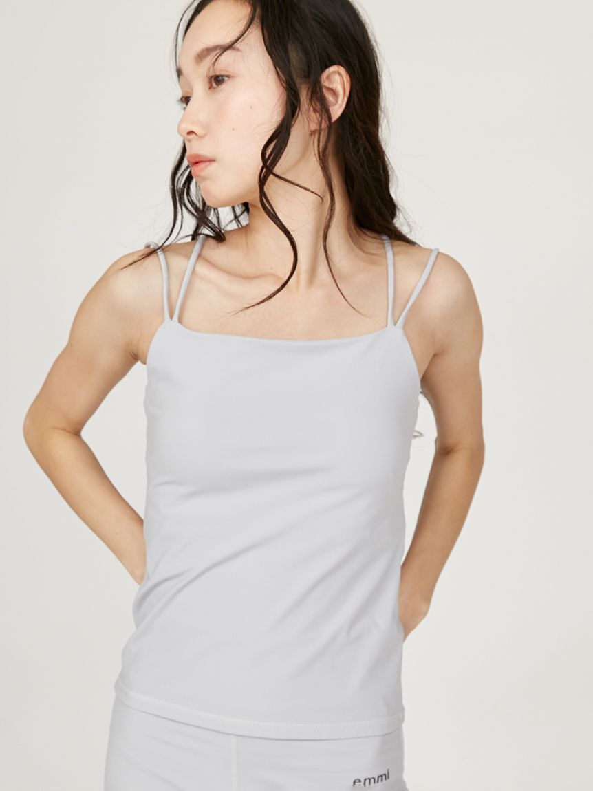 emmi yoga「サステナレッチキャミソール」|その他|LGRY