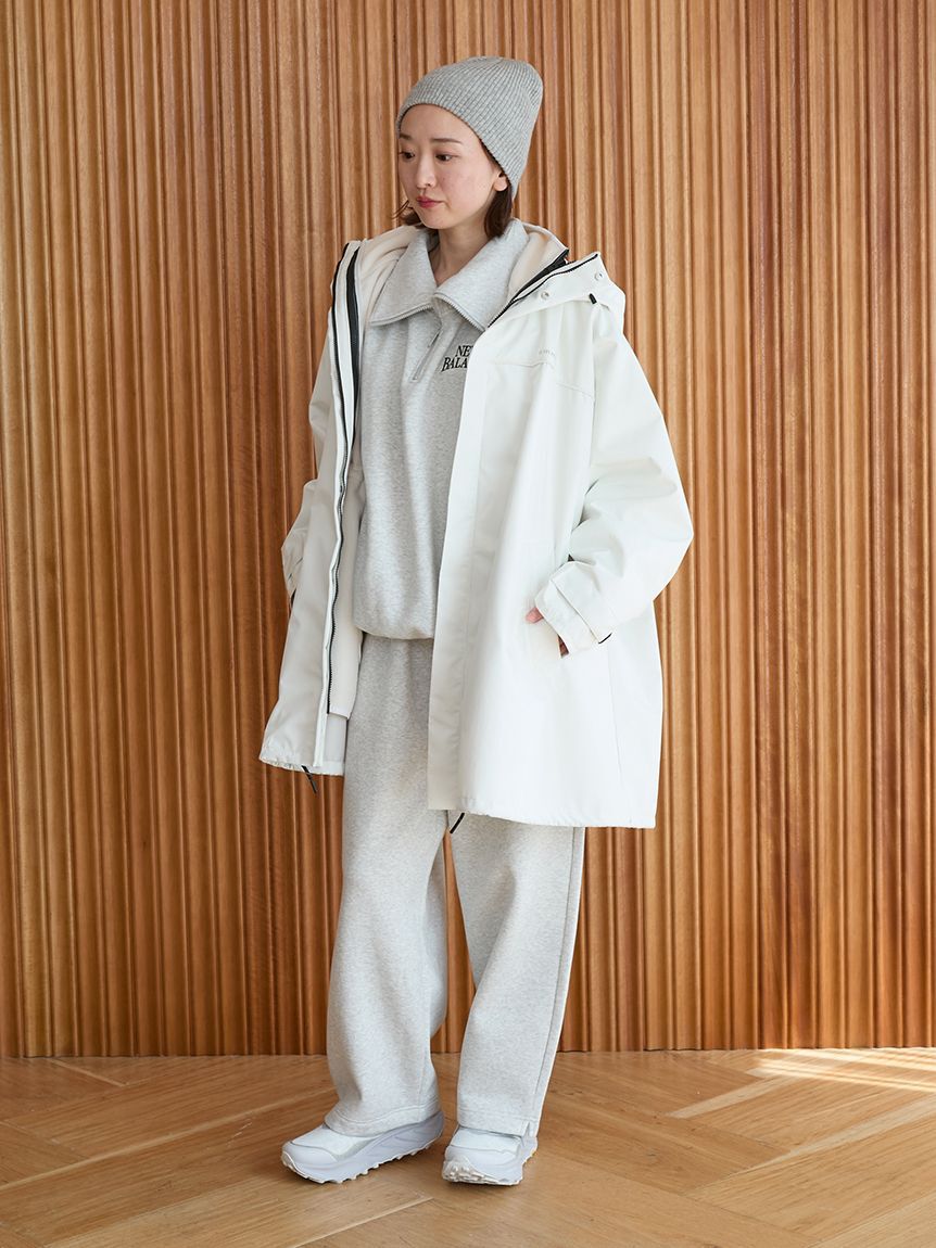 NEW BALANCE 「【New Balance for emmi】Track side フリースバレルパンツ」|チノ|