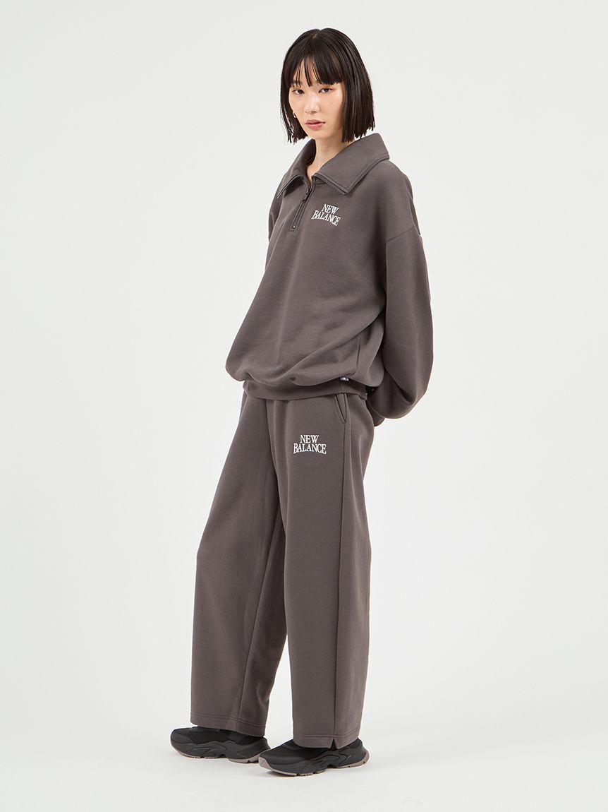 NEW BALANCE 「【New Balance for emmi】Track side フリースバレルパンツ」|チノ|