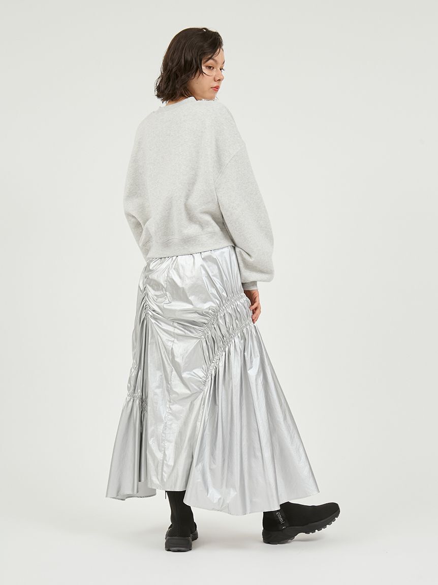 NEW BALANCE 「【New Balance for emmi】Track side フリースクルー」|スウェット・ジャージ|