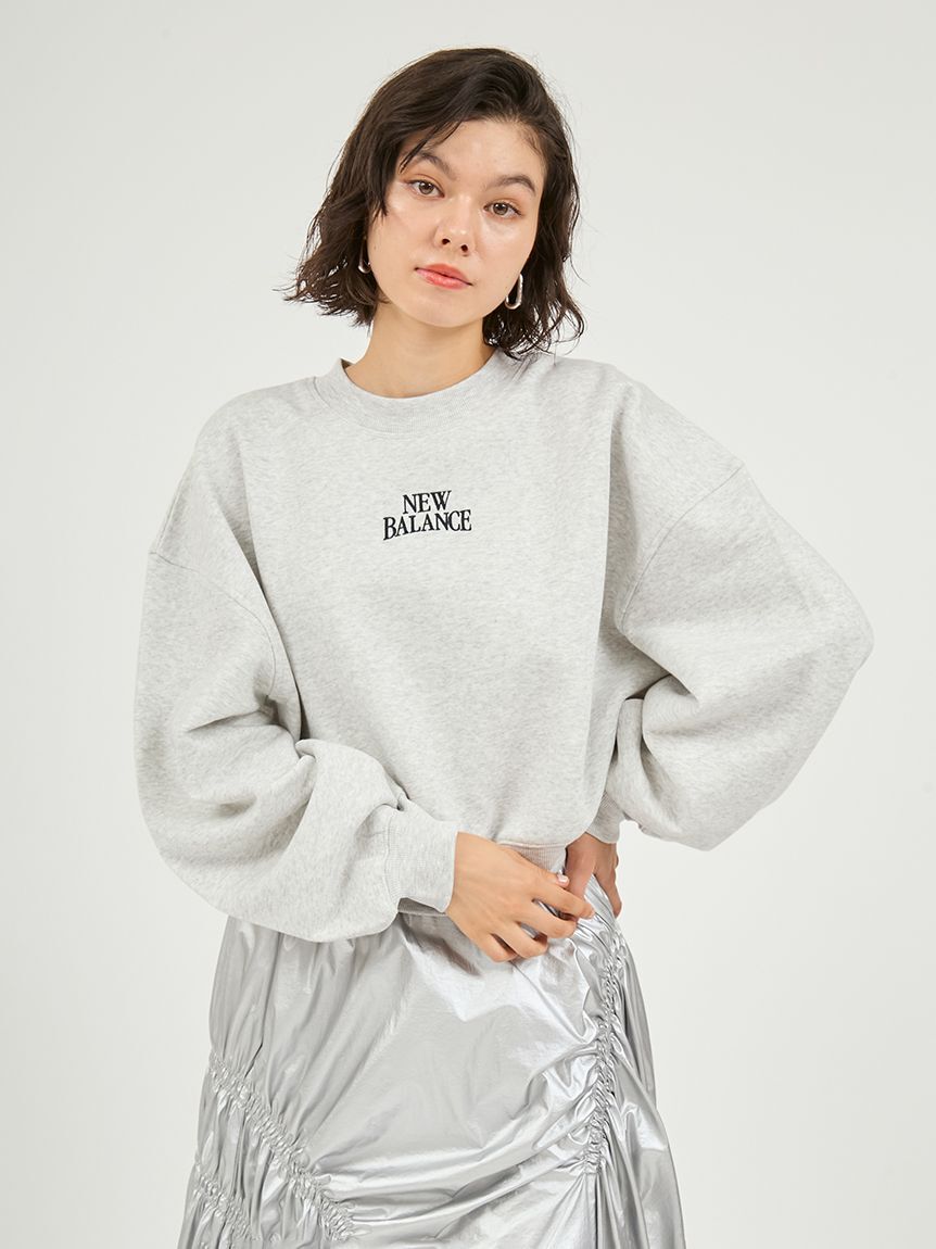 NEW BALANCE 「【New Balance for emmi】Track side フリースクルー」|スウェット・ジャージ|