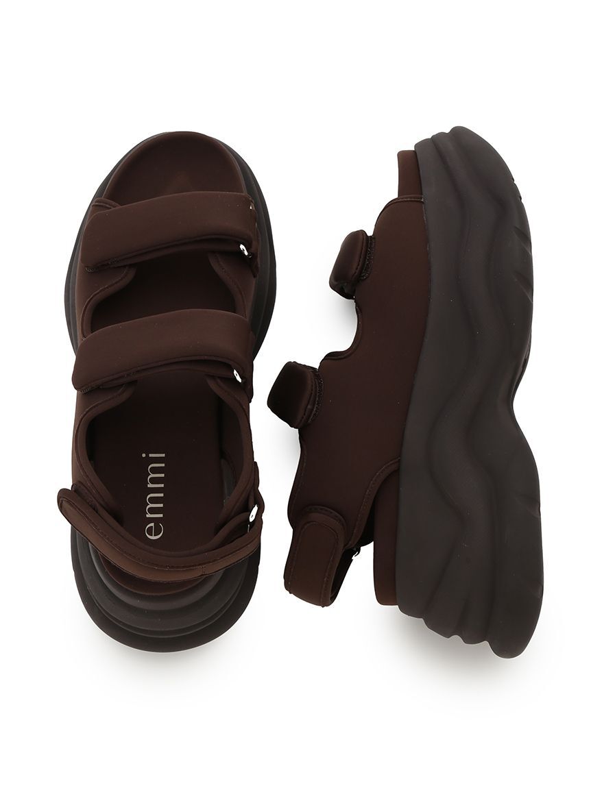 emmi atelier「ボリュームソールサンダル」|サンダル|