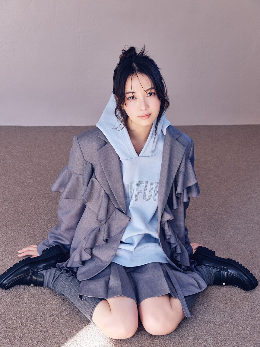 FURFUR「フリルデザインテーラードジャケット」|テーラードジャケット|