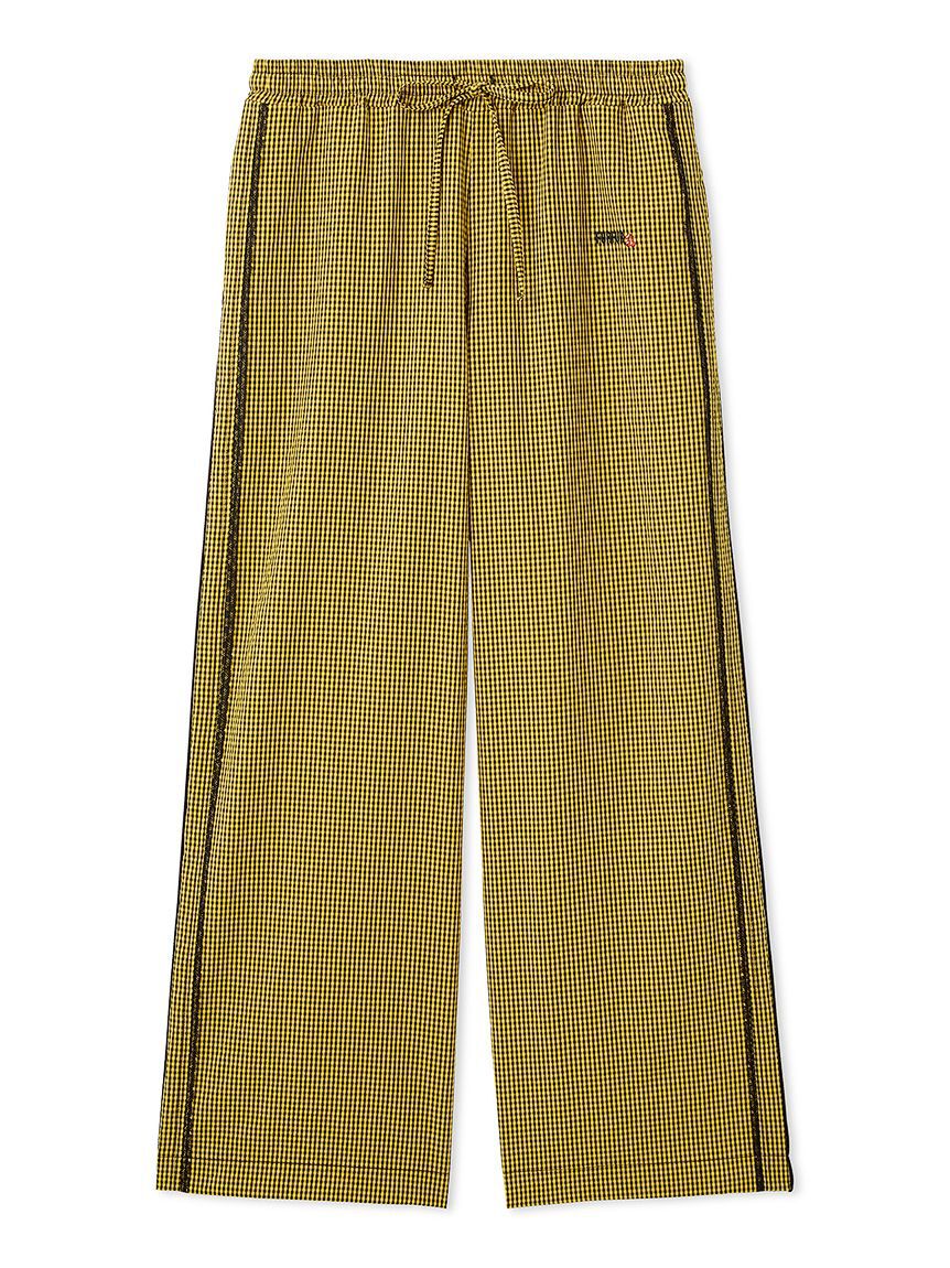 FURFUR「【WEB・一部店舗限定カラー】ギンガムチェックパジャマパンツ」|チノ|YEL