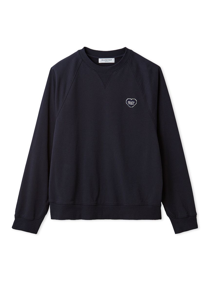 GELATO PIQUE HOMME「【HOMME】裏毛ハートロゴ刺繍プルオーバー」|プルオーバー|NVY