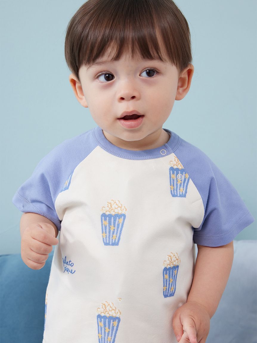 GELATO PIQUE KIDS & BABY「【BABY】ポップコーン柄半袖Tシャツ」|その他ベビーウェア|