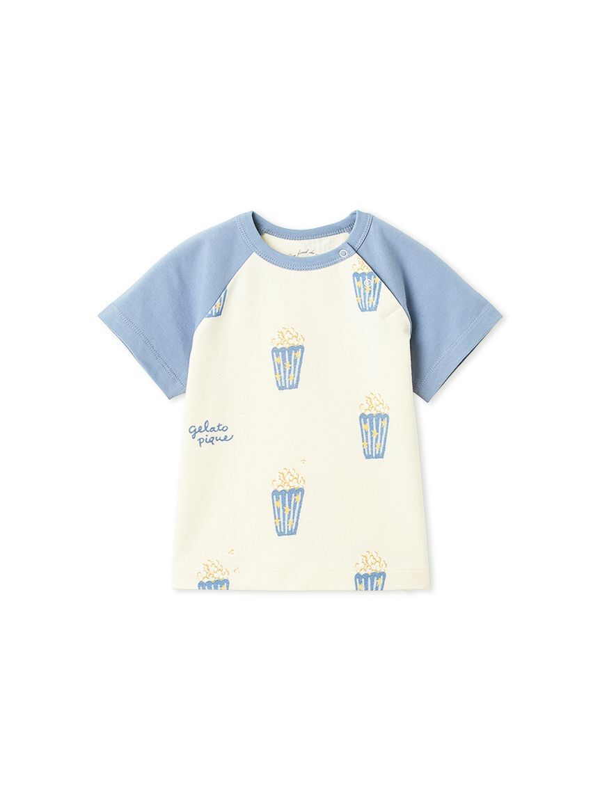GELATO PIQUE KIDS & BABY「【BABY】ポップコーン柄半袖Tシャツ」|その他ベビーウェア|