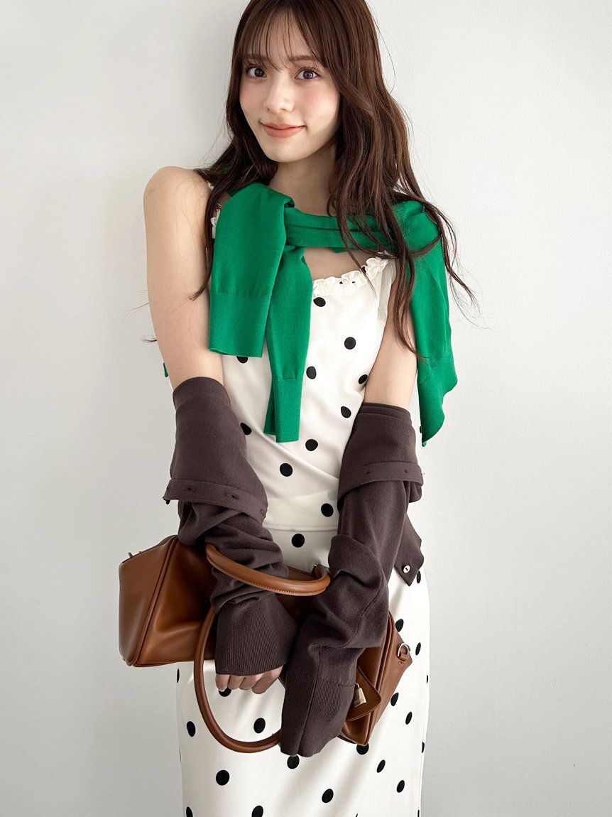 SNIDEL「フリルトリムキャミソール」|キャミソール|